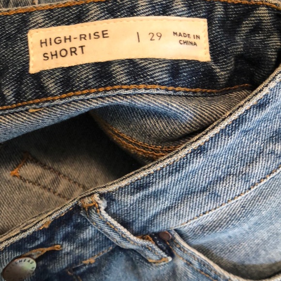 High-rise jean shorts - Picture 4 of 4